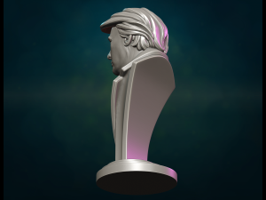 Donald Trump Bust Model do druku 3D