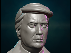 Donald Trump Bust Model do druku 3D