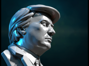 Donald Trump Bust Model do druku 3D