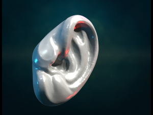 Ear pendant Modello di stampa 3D