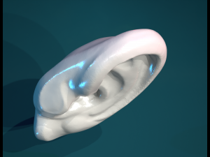 Ear pendant Modello di stampa 3D
