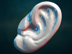 Ear pendant Modello di stampa 3D