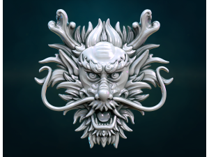 Chinese dragon Model do druku 3D
