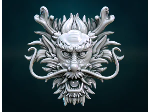 Chinese dragon 3D Print Model