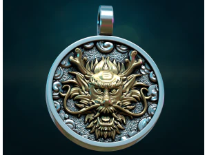 Chinese dragon 3D Print Model
