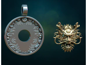 Chinese dragon 3D Print Model