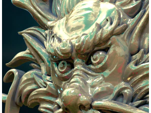 Chinese dragon 3D Print Model