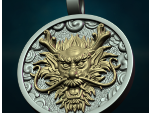 Chinese dragon Model do druku 3D