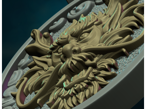 Chinese dragon Model do druku 3D