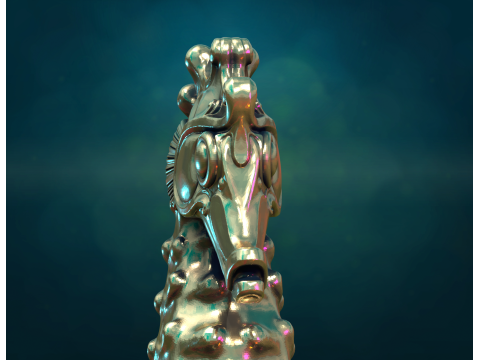 Seahorse Modello di stampa 3D