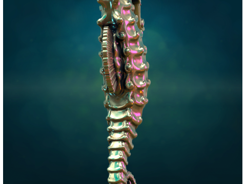 Seahorse Modello di stampa 3D