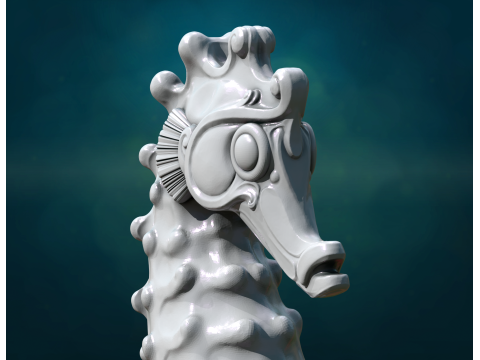 Seahorse Modello di stampa 3D