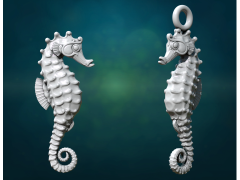 Seahorse Modello di stampa 3D