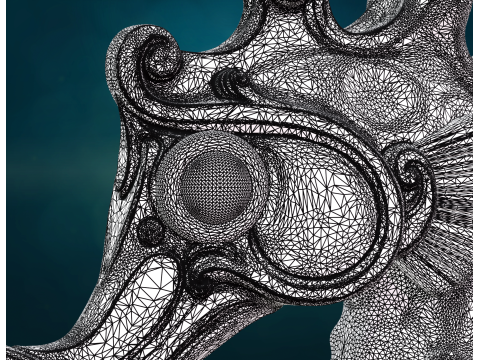 Seahorse Modello di stampa 3D