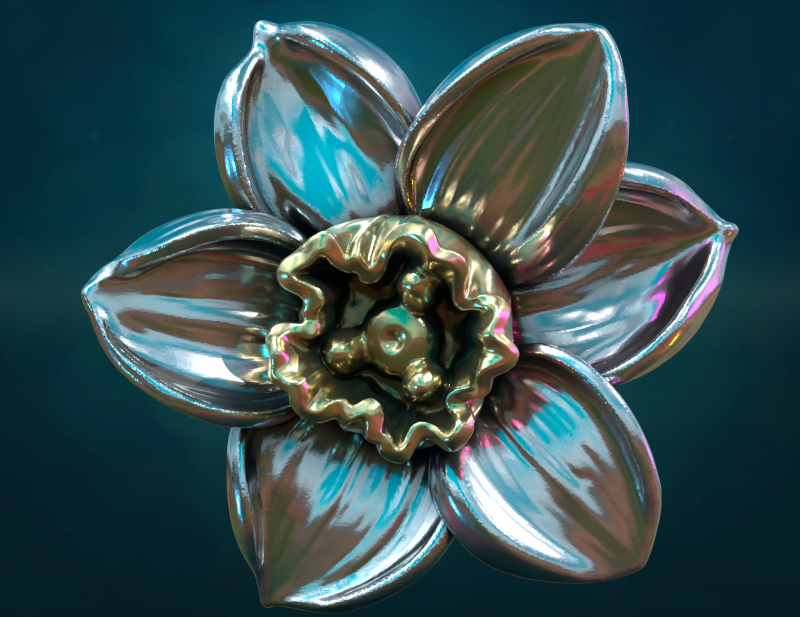 Narcissus Model do druku 3D .c4d .max .obj .3ds .fbx .stl .blend 