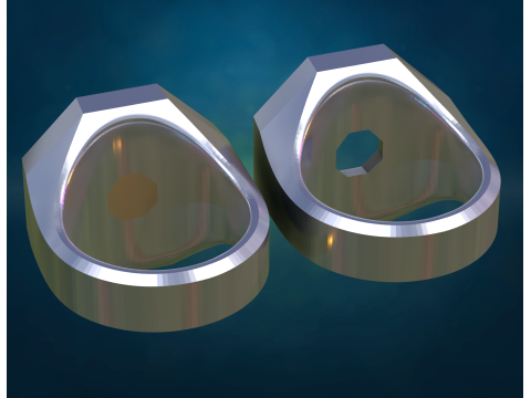 Lion Leo Ring 3D Print Model