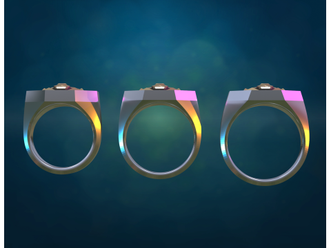 Lion Leo Ring 3D Print Model