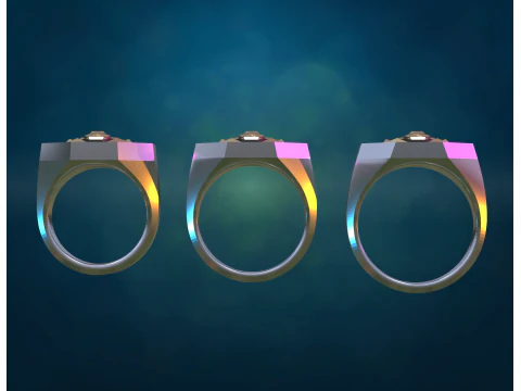 Lion Leo Ring 3D Print Model