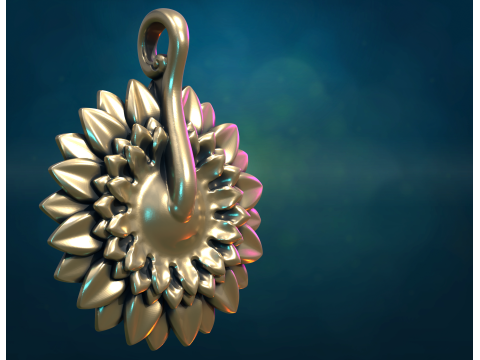 Sun Flower 3D Принт Модель