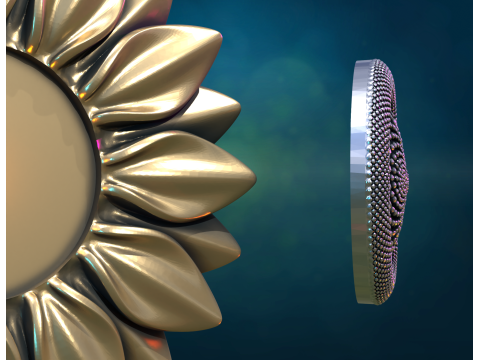 Sun Flower 3D Принт Модель