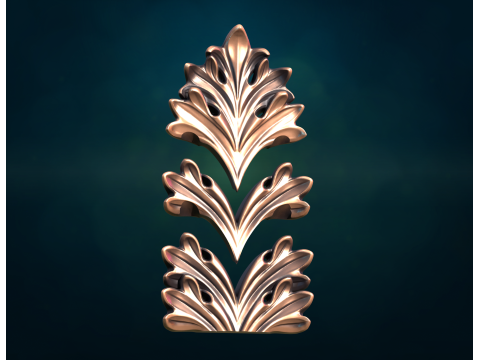 Acanthus 3D Принт Модель