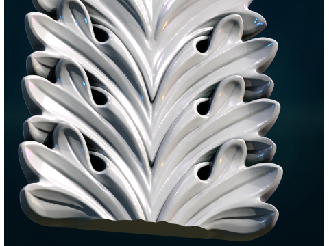Acanthus 3D Принт Модель