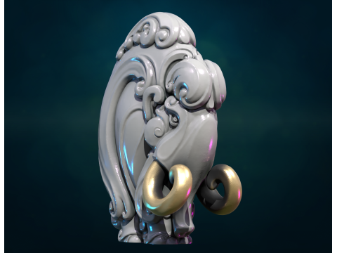 Mammoth II Modèle 3D