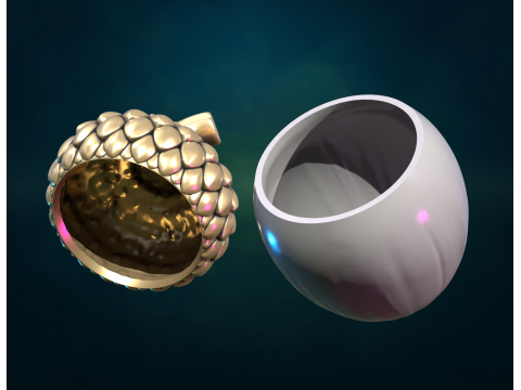 Acorn II 3D-printmodel