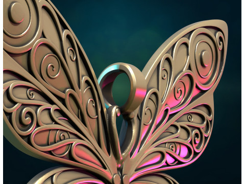 Butterfly bs 3D-printmodel