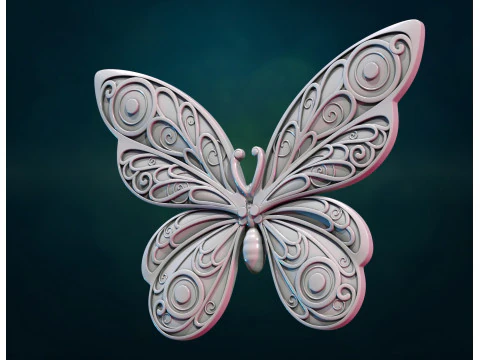 Butterfly bs 3D Print Model