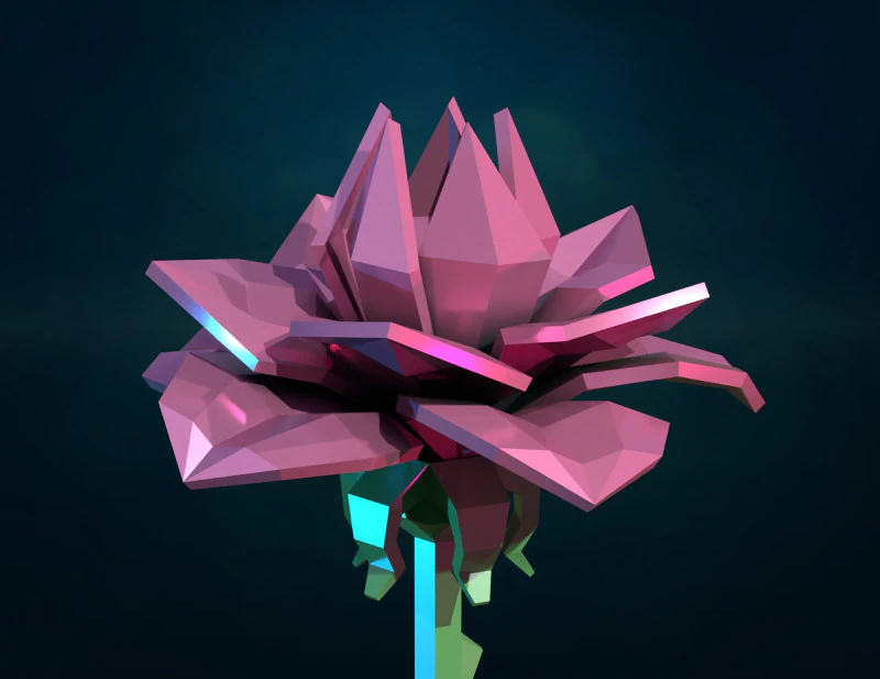 Assemblage des roses Modèles 3D en vedette .c4d .max .obj .3ds .fbx .stl .blend 
