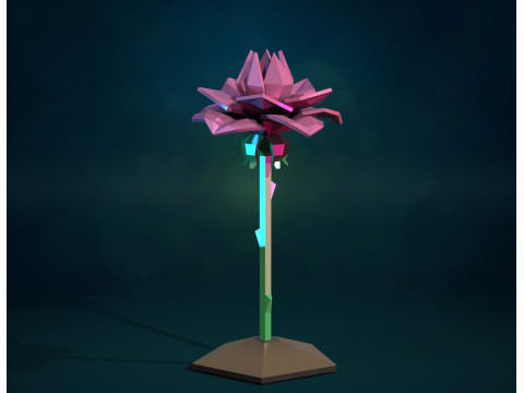 Rose assembly 3D-printmodel