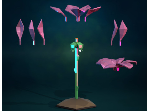 Rose assembly 3D-printmodel