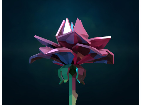 Rose assembly 3D-printmodel