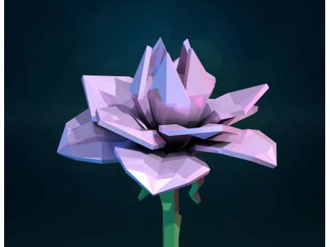 Rose assembly 3D-printmodel