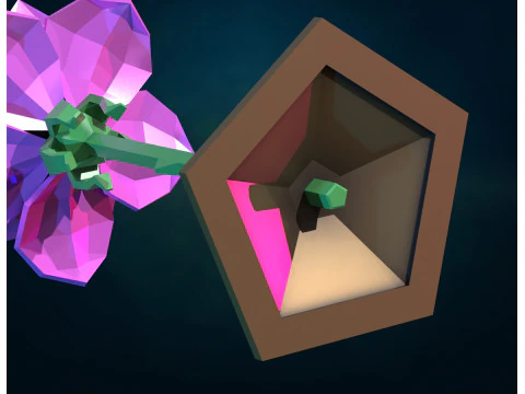 Assemblage des roses Modèles 3D en vedette