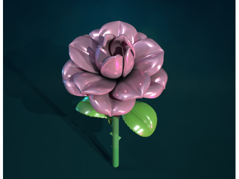 Rose assembly II 3D Принт Модель