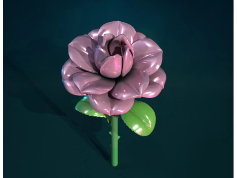 Montagem rosa II Modelo de Impressão 3D