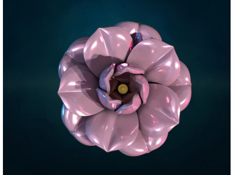 Montagem rosa II Modelo de Impressão 3D