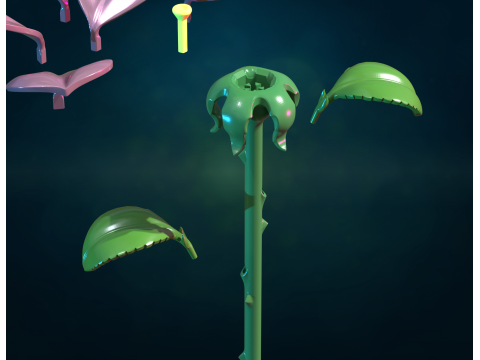 Rose assembly II 3D Принт Модель