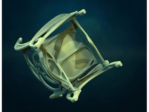 Chair assembly 3D Print Model