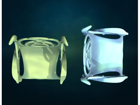 Chair assembly 3Dプリントモデル