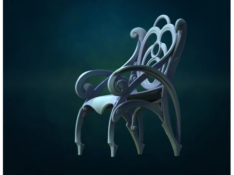 Chair assembly 3D Print Model