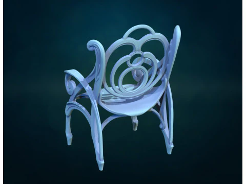 Chair assembly 3D Print Model