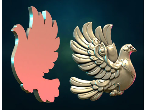 Pigeon III 3D Print Model