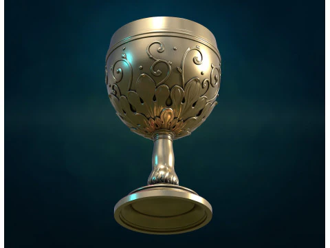Goblet 3D Print Model