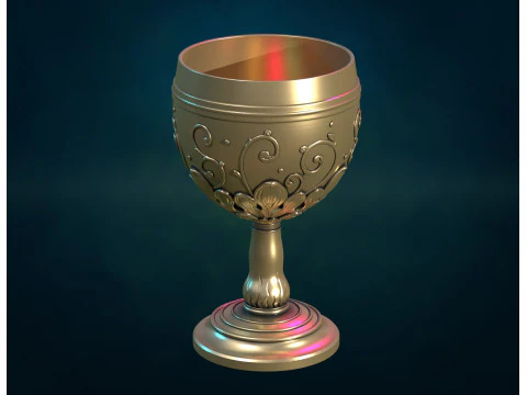Goblet 3D Print Model