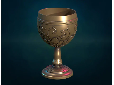 Goblet 3D Print Model