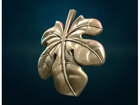 Foglia di fico III Modello di stampa 3D