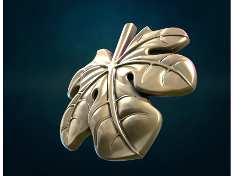 Foglia di fico III Modello di stampa 3D